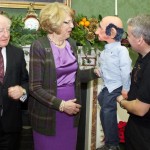 President & Mrs Higgins meet Professor Fred